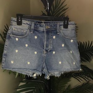 Hollister high waisted shorts